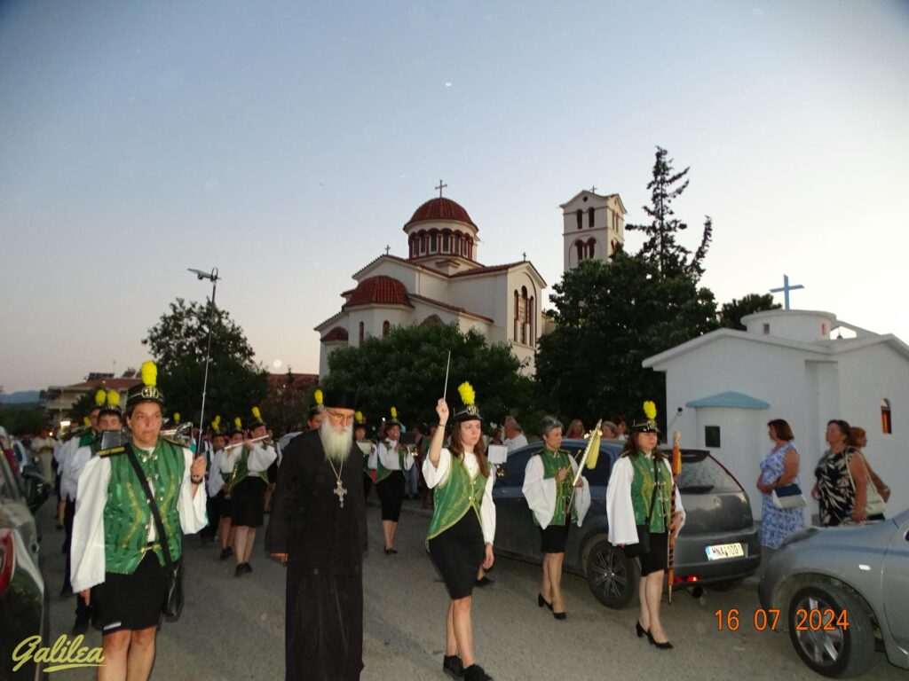 Η ΦΙΛΑΡΜΟΝΙΚΗ ΜΑΣ ΣΤΗΝ ΑΓΙΑ ΛΑΡΙΝΑ Ν.ΠΟΡΩΝ 16-7-24